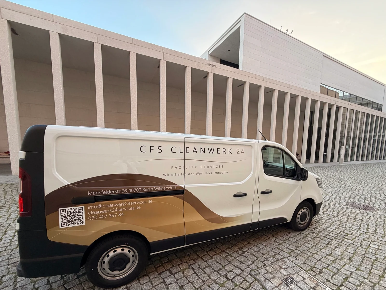 CFS Cleanwerk24 Facility Services company vehicle